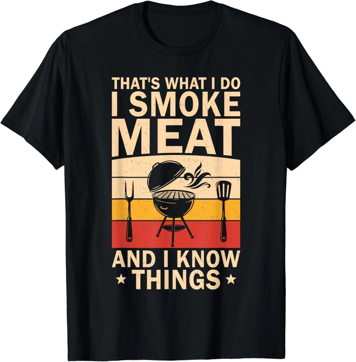 I Smoke Meat BBQ Grilling Dad Men Fathers Day Grill Gift Unisex T-Shirt M
I Smoke Meat BBQ Grilling Dad Men Fathers Day Grill Gift Unisex T-Shirt M
