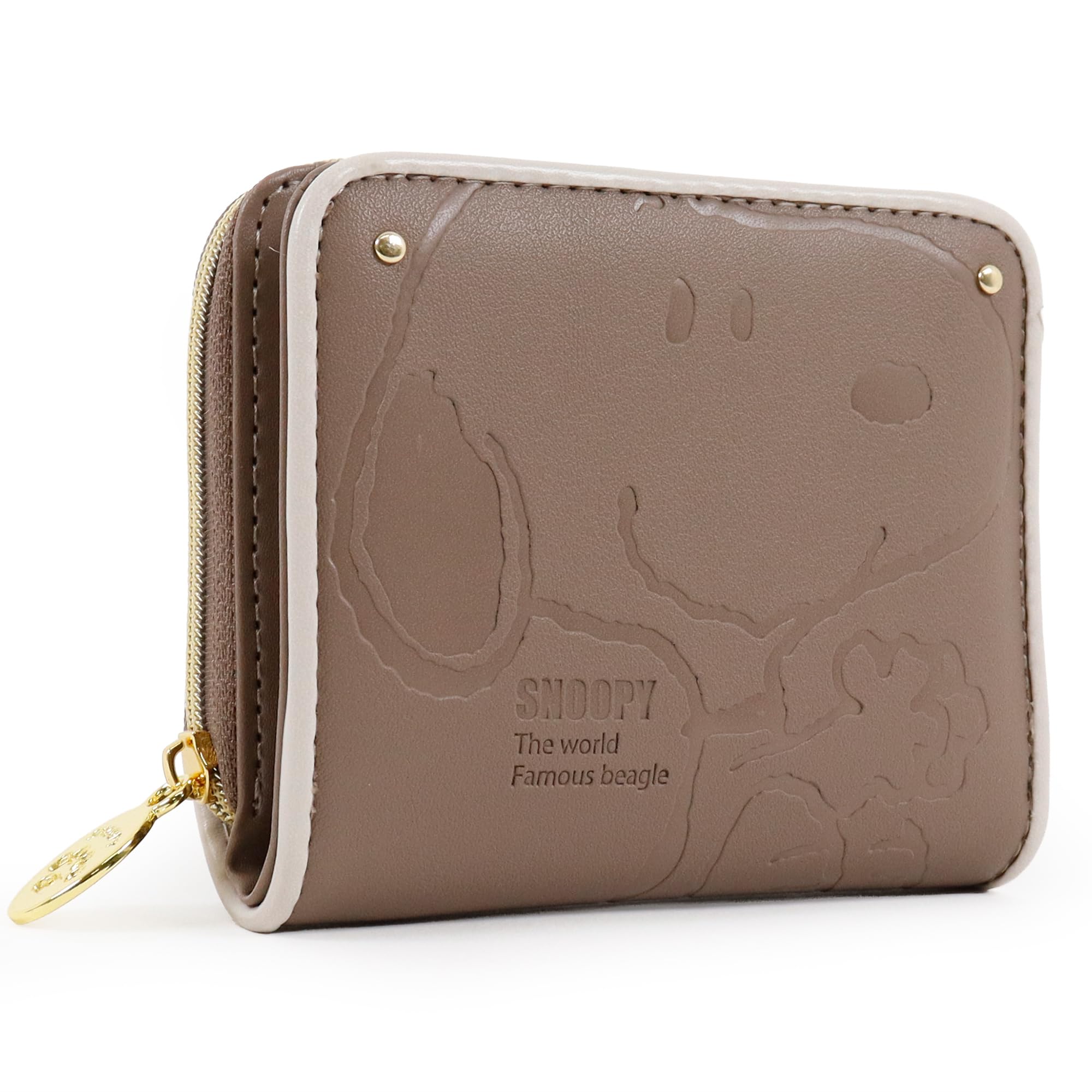 Snoopy Bifold Wallet with Round Cute Character Accordion Embossed PEANUTS Women s Zipper, (Gray) сірий колір
Snoopy Bifold Wallet with Round Cute Character Accordion Embossed PEANUTS Women s Zipper, (Gray) сірий колір