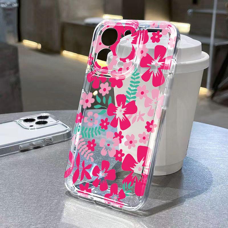 Pink Flower & Leaf Design Clear Phone Case For Samsung Galaxy S26 S23 S24 S25 Ultra S22 S21 S20 Plus FE A53 A70 Shockproof Cover Galaxy A50
Pink Flower & Leaf Design Clear Phone Case For Samsung Galaxy S26 S23 S24 S25 Ultra S22 S21 S20 Plus FE A53 A70 Shockproof Cover Galaxy A50