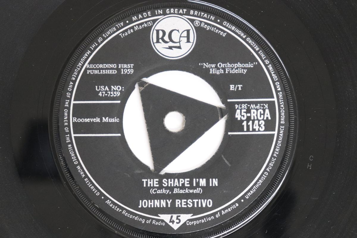 7inch Record JOHNNY RESTIVO The Shape Im In 45RCA1143 RCA 1959 UK Rock Used
7inch Record JOHNNY RESTIVO The Shape Im In 45RCA1143 RCA 1959 UK Rock Used