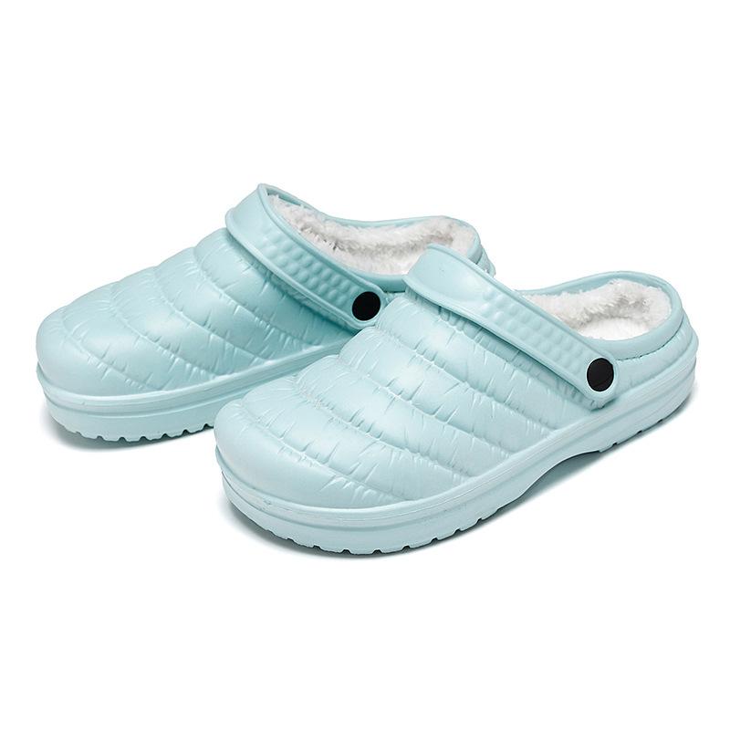 Baotou velvet half slippers for women to wear outside, autumn and winter heel-free pregnant women cotton shoes, indoor home cotton mop 46
Baotou velvet half slippers for women to wear outside, autumn and winter heel-free pregnant women cotton shoes, indoor home cotton mop 46