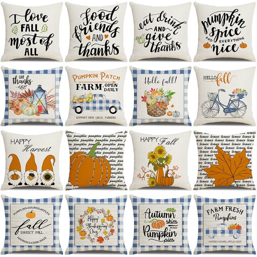 Linen pillowcase blue plaid autumn sofa cushion pillow home supplies without pillow core 45*45cm
Linen pillowcase blue plaid autumn sofa cushion pillow home supplies without pillow core 45*45cm