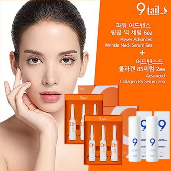 Nine Tales Power Advanced Wrinkle Neck Serum X6 + Advanced Collagen 85 Serum X2, по отдельности
Nine Tales Power Advanced Wrinkle Neck Serum X6 + Advanced Collagen 85 Serum X2, по отдельности