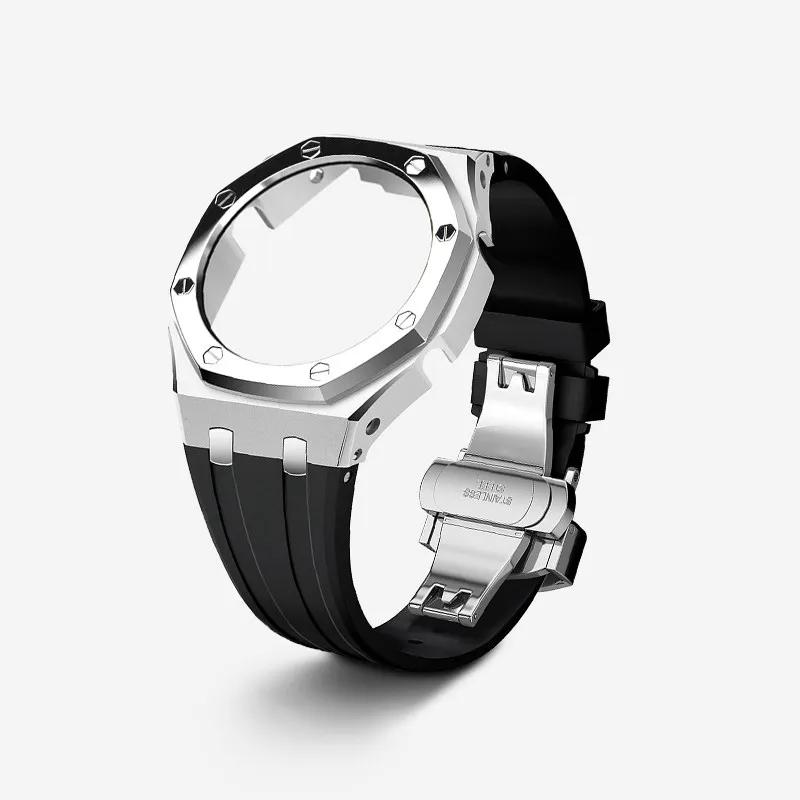 GA2100 Upgrade Stainless Steel Case set For Casio G-shock GA2110 GA-2100 GA-B2100 B2100 Rubber Strap Silicone Wristband Mod Kit For GA-2100
GA2100 Upgrade Stainless Steel Case set For Casio G-shock GA2110 GA-2100 GA-B2100 B2100 Rubber Strap Silicone Wristband Mod Kit For GA-2100