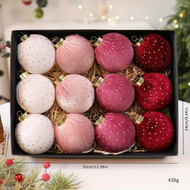 12 шт. Рождественский точечный бархатный шар, обернутый, подвеска на рождественскую елку, подходит для наружного двора, патио, сада, дома, украшения для праздничной вечеринки 8cm
12 шт. Рождественский точечный бархатный шар, обернутый, подвеска на рождественскую елку, подходит для наружного двора, патио, сада, дома, украшения для праздничной вечеринки 8cm