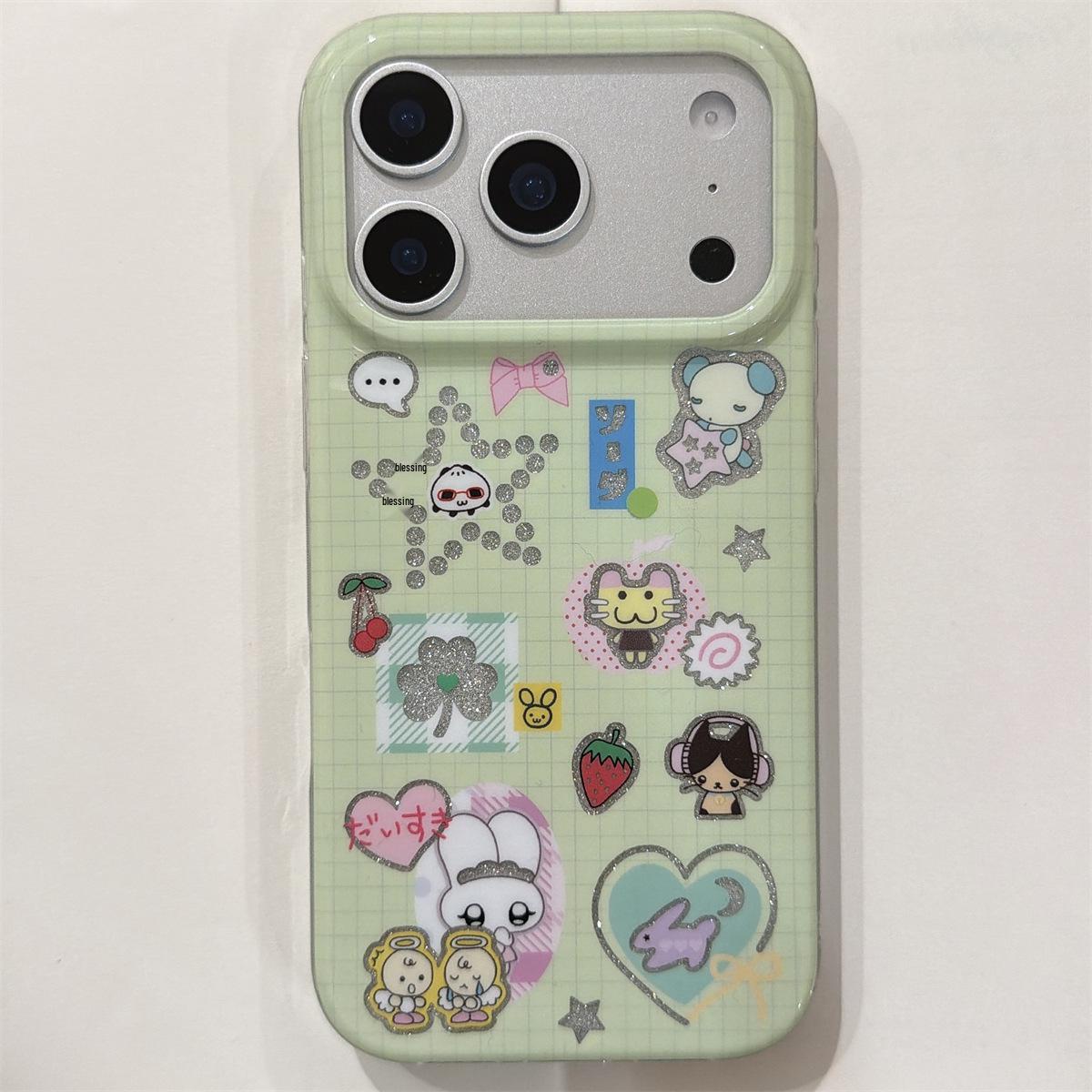 Glitter Cartoon iPhone 14/13/12 Pro Max Case, Double Layer, Drop-Proof, Full Coverage. iPhone 15 Pro
Glitter Cartoon iPhone 14/13/12 Pro Max Case, Double Layer, Drop-Proof, Full Coverage. iPhone 15 Pro