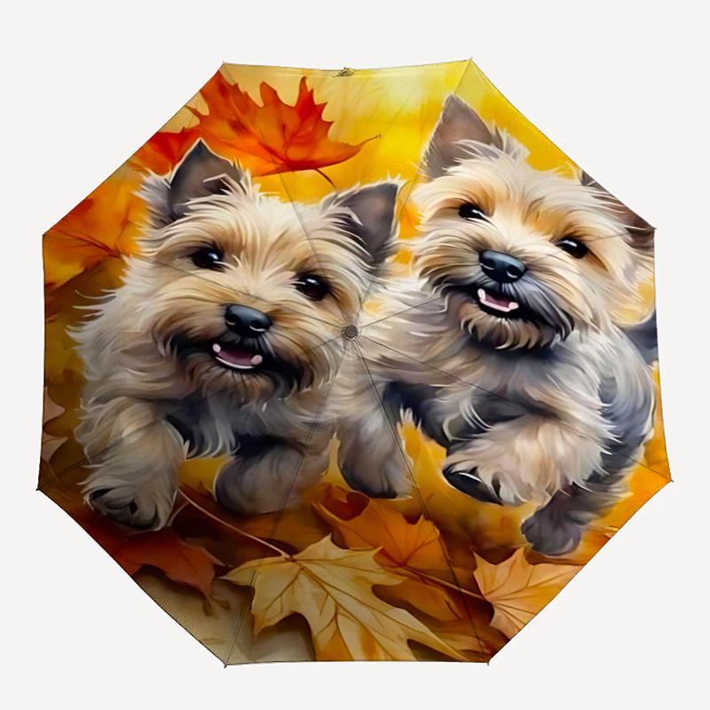 1pc Puppies Fall Leaves Automatic Open/close Umbrella, 8-Rib sturdy structure, Portable Travel Umbrella, Parties, Everyday Use,28
1pc Puppies Fall Leaves Automatic Open/close Umbrella, 8-Rib sturdy structure, Portable Travel Umbrella, Parties, Everyday Use,28