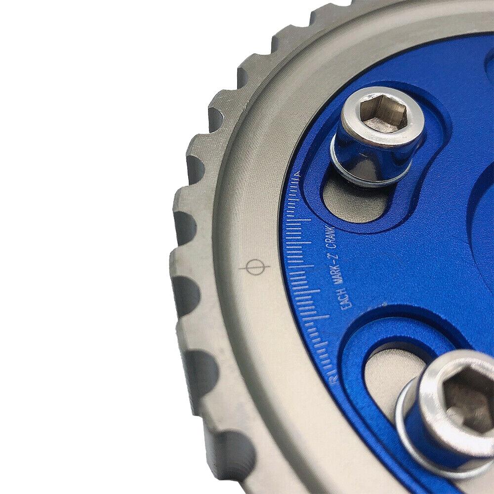 Adjustable Cam Gears Pulley Timing Gear For Honda Civic D15 D16 SOHC D-SERIES 88-00 Del Sol 93-97 Blue-A61E black blue
Adjustable Cam Gears Pulley Timing Gear For Honda Civic D15 D16 SOHC D-SERIES 88-00 Del Sol 93-97 Blue-A61E black blue