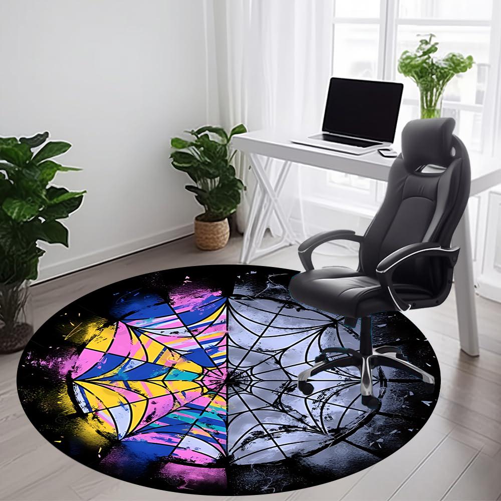 1pc Spider Web Art Office Round Area Rug, Indoor Mat Suitable ForOffice, Under Office Chairs Bedroom Living Room Home Decor, Room Deco q036 80cm by 80cm
1pc Spider Web Art Office Round Area Rug, Indoor Mat Suitable ForOffice, Under Office Chairs Bedroom Living Room Home Decor, Room Deco q036 80cm by 80cm
