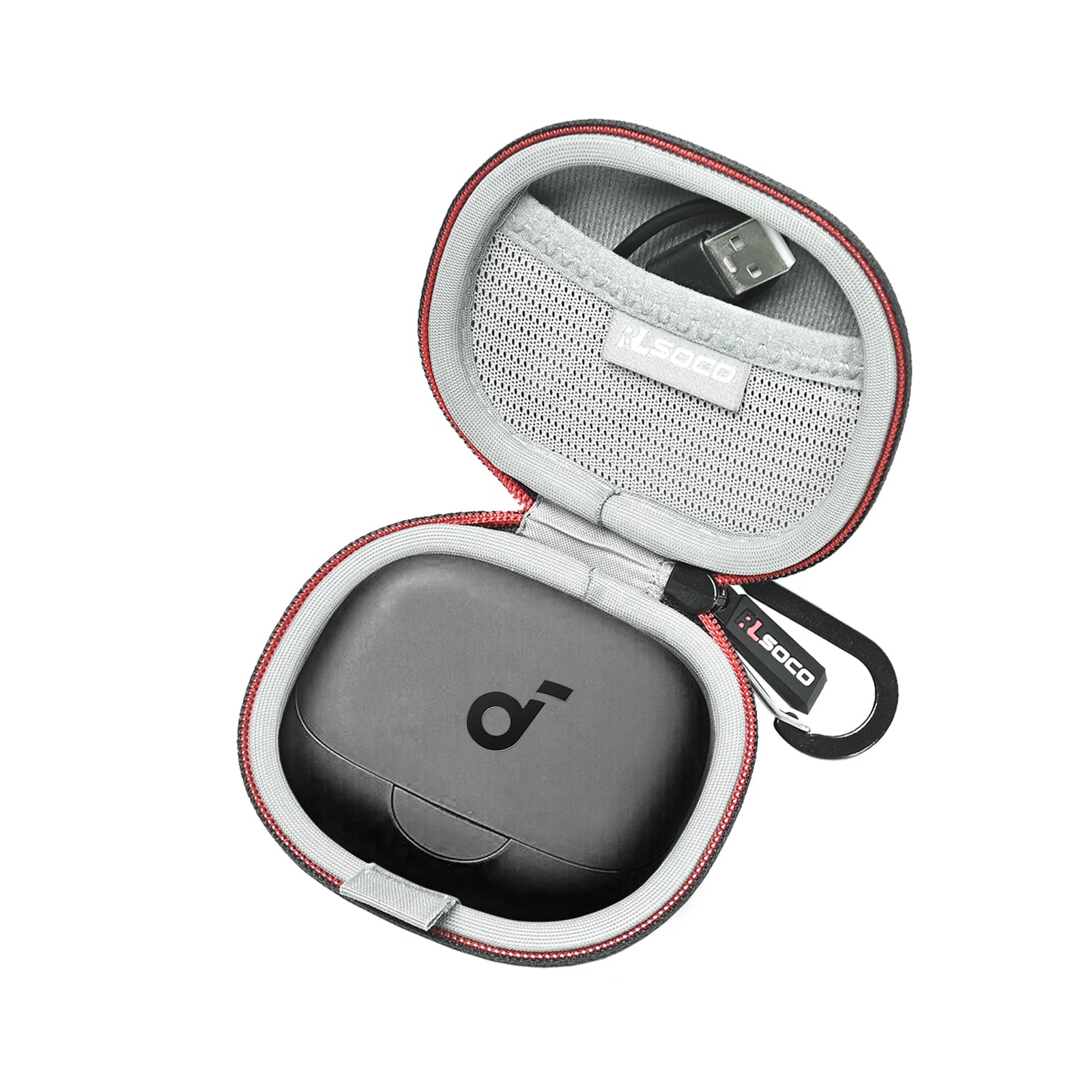 Чехол для хранения RLSOCO для беспроводных наушников Anker AeroFit Pro AeroFit Open Ear, специальный чехол для хранения (Корпус Черный)
Чехол для хранения RLSOCO для беспроводных наушников Anker AeroFit Pro AeroFit Open Ear, специальный чехол для хранения (Корпус Черный)
