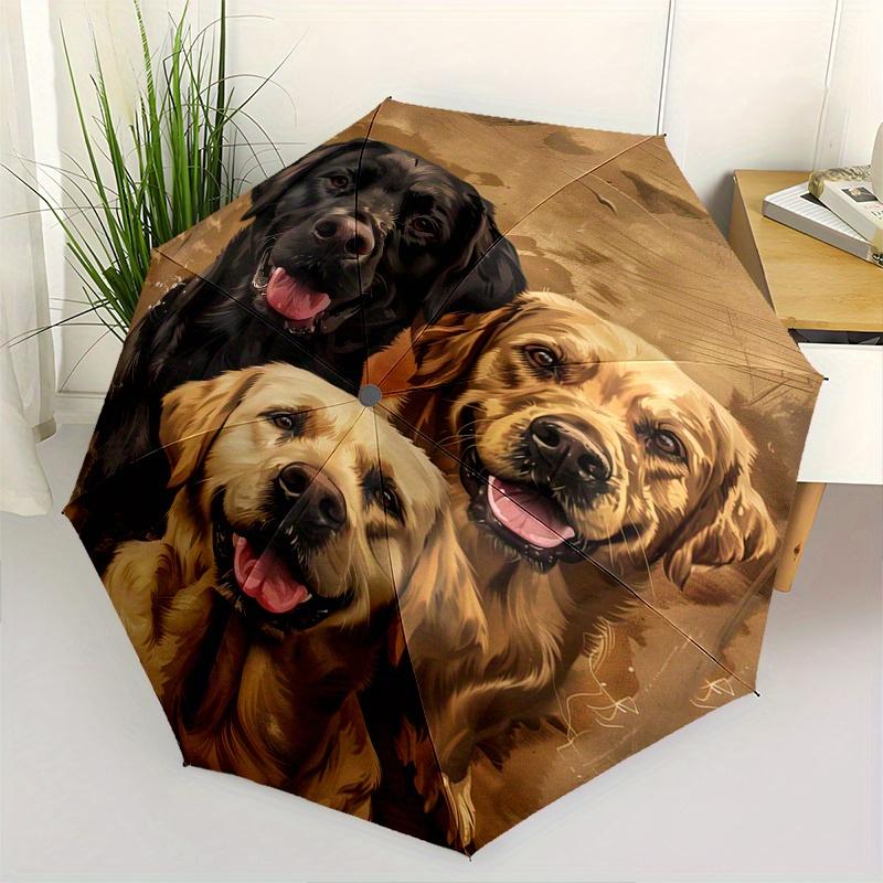 Dogs, Portrait Theme 8 Bone Hand Automatic Folding Fashion umbrella, Compact and Portable Design, A Perfect Gift for Birthday, Christmas or
Dogs, Portrait Theme 8 Bone Hand Automatic Folding Fashion umbrella, Compact and Portable Design, A Perfect Gift for Birthday, Christmas or