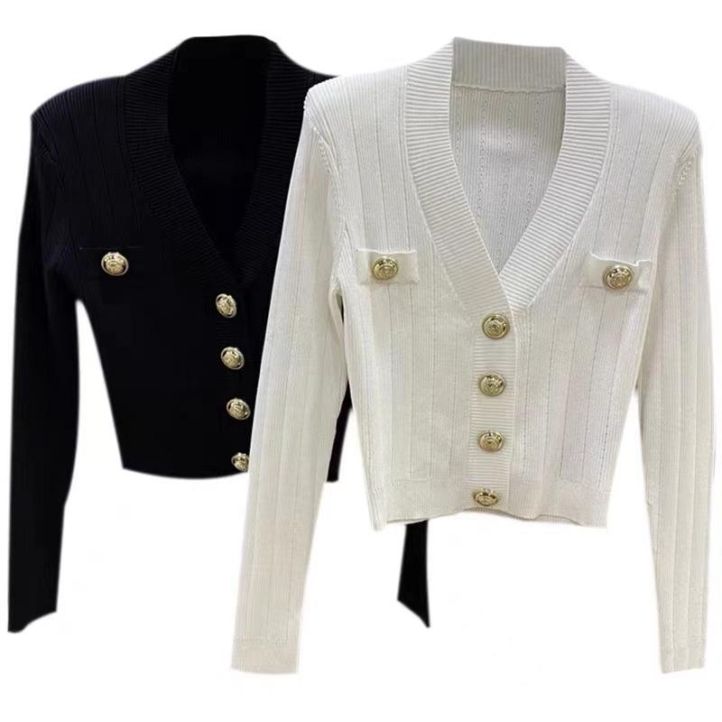 Модный новый винтажный вязаный кардиган с длинным рукавом для женщин, осень-зима, облегающий повседневный свитер, куртка с V-образным вырезом, элегантная верхняя одежда, трикотажное пальто 25024 One Size чёрный
Модный новый винтажный вязаный кардиган с длинным рукавом для женщин, осень-зима, облегающий повседневный свитер, куртка с V-образным вырезом, элегантная верхняя одежда, трикотажное пальто 25024 One Size чёрный