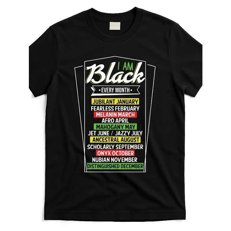 European sizes I-Am-Black-Every-Month-Black-Proub-Black-History-Month-T-Shirt_At_Black_Product_Image Same Style 4XL чорний
European sizes I-Am-Black-Every-Month-Black-Proub-Black-History-Month-T-Shirt_At_Black_Product_Image Same Style 4XL чорний