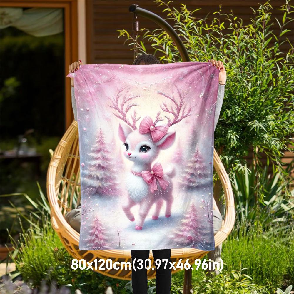 1PC Deer, WinterOutdoor Flannel Blanket - Soft Plush Decor for Picnics, camping, Bedroom, Playroom, Office, or Lunch Break 1332A 80x120cm(31x47inch)
1PC Deer, WinterOutdoor Flannel Blanket - Soft Plush Decor for Picnics, camping, Bedroom, Playroom, Office, or Lunch Break 1332A 80x120cm(31x47inch)