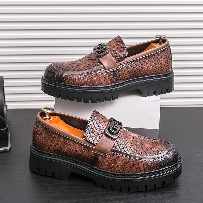 New leather men s shoes platform business leather shoes fashion trend one pedal leather shoes manufacturer 38
New leather men s shoes platform business leather shoes fashion trend one pedal leather shoes manufacturer 38