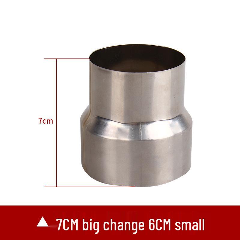 304 Stainless Steel Gas Water Heater Flue Pipe Reducer, 6cm to 5cm Conversion Connector
304 Stainless Steel Gas Water Heater Flue Pipe Reducer, 6cm to 5cm Conversion Connector
