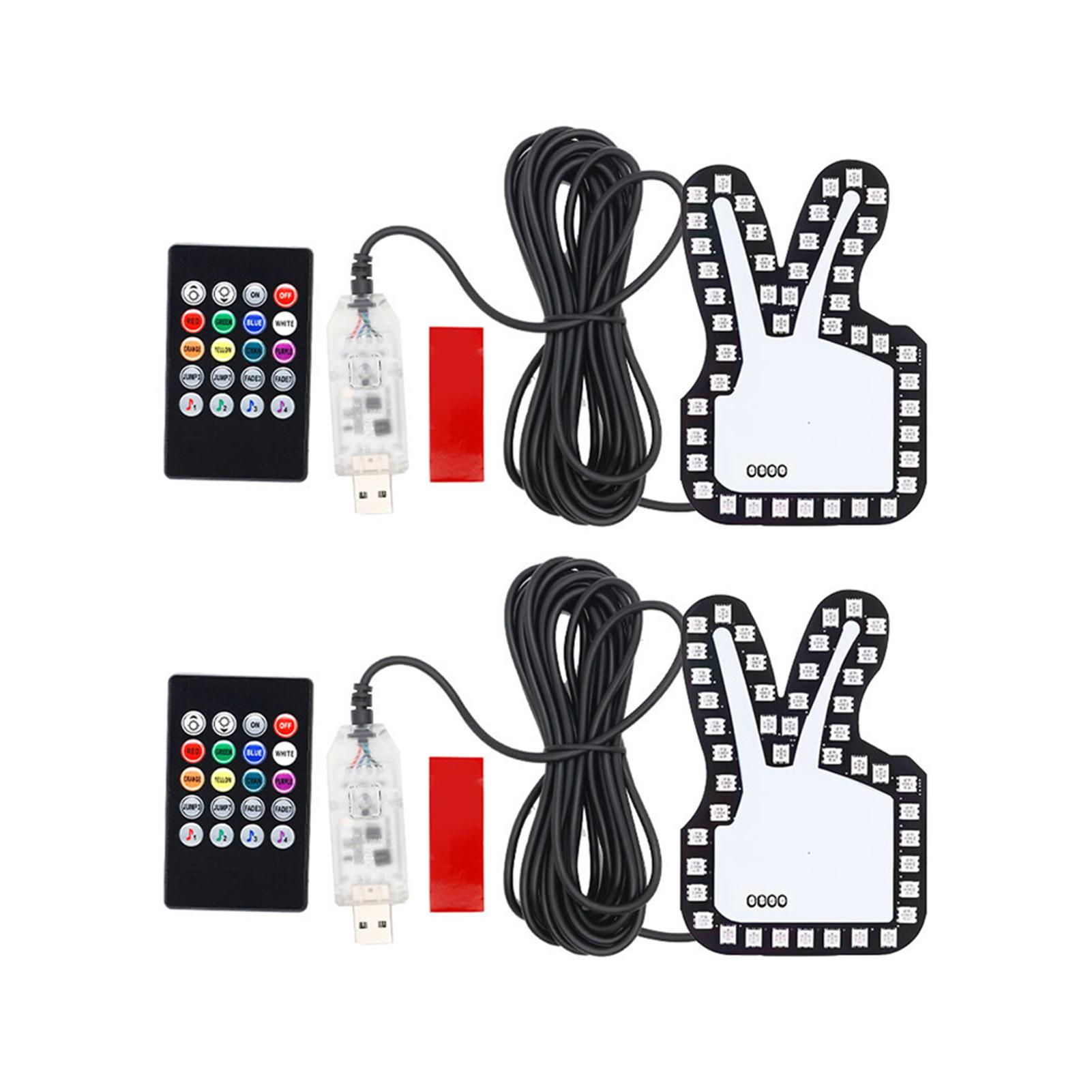 2Pcs Car Finger Light With Remote Car Finger Light Car Gadget Light With Remote Easy Installation
2Pcs Car Finger Light With Remote Car Finger Light Car Gadget Light With Remote Easy Installation
