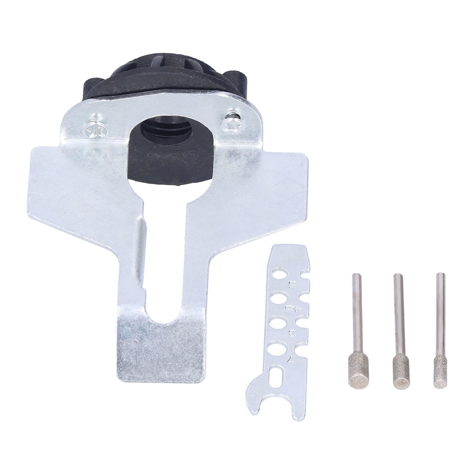 Chainsaw Sharpening Attachment Sharpener Guide Drill Adapter Blade File Rotary Tool Kit
Chainsaw Sharpening Attachment Sharpener Guide Drill Adapter Blade File Rotary Tool Kit