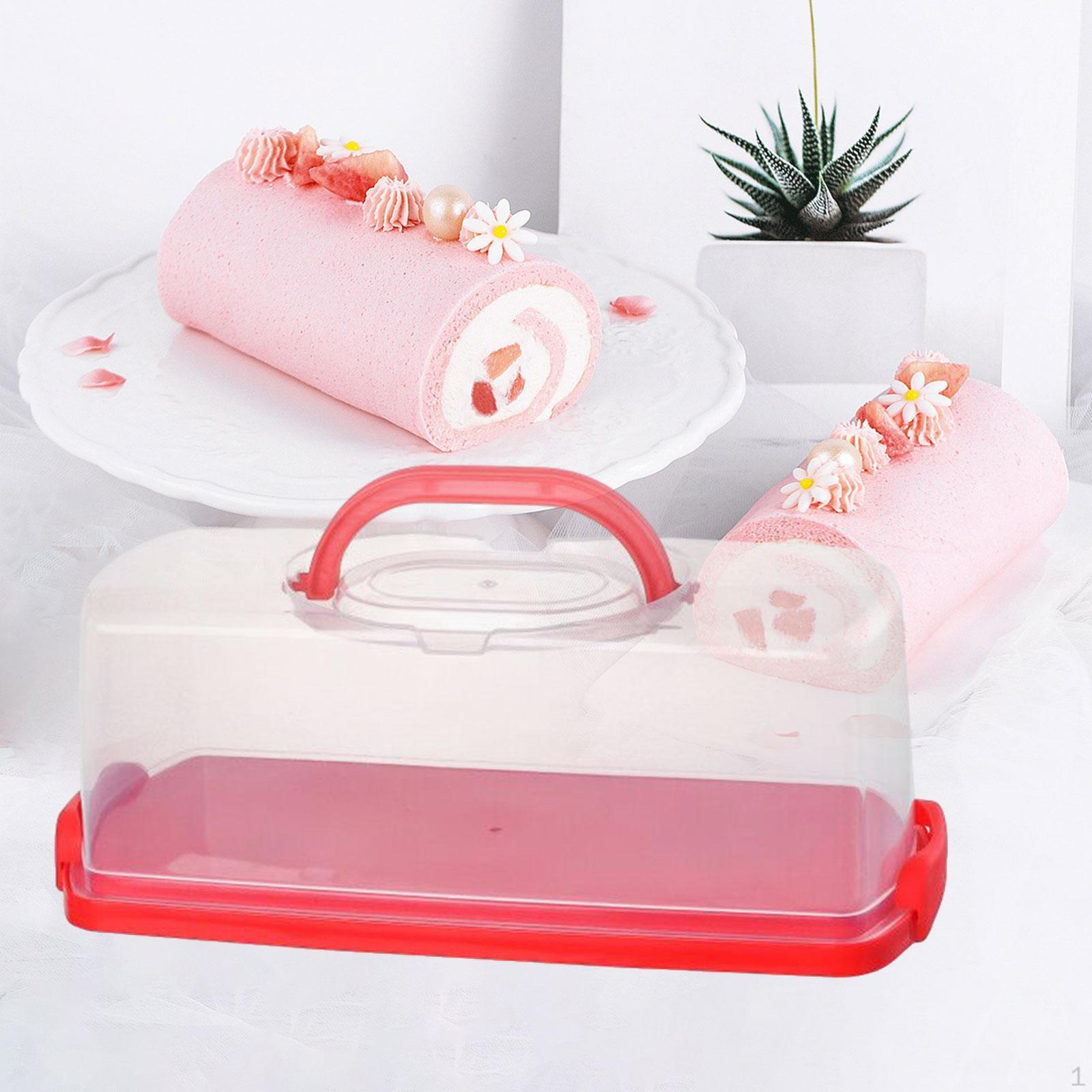 Cake Container Bread Box Food Storing Carrier for Kitchen Graduation Birthday червоний
Cake Container Bread Box Food Storing Carrier for Kitchen Graduation Birthday червоний