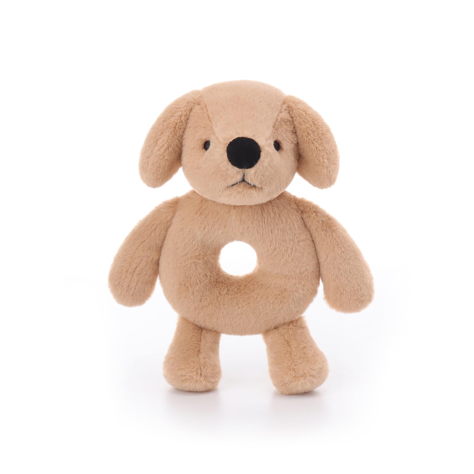 Apricot Lamb Taupe Labrador Rattle Soft Baby Stuffed Animal Rattle Toy for Boys and Girls, Lovely for Newborns, 0-3 Months, 0-6 Months+, 14cm
Apricot Lamb Taupe Labrador Rattle Soft Baby Stuffed Animal Rattle Toy for Boys and Girls, Lovely for Newborns, 0-3 Months, 0-6 Months+, 14cm
