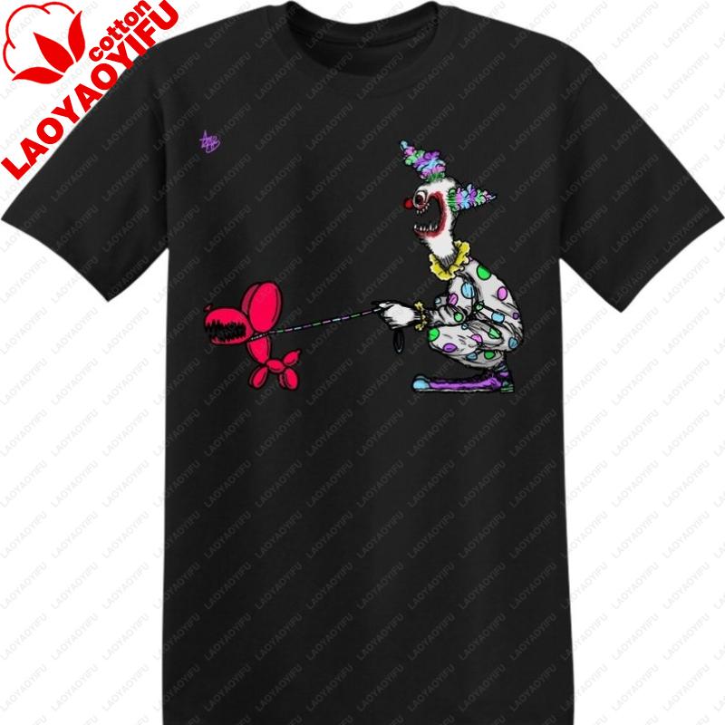 A Clown and His Dog Graphic TShirt Graphic T Shirts Y2k Top Harajuku Women Clothes High Quality Cotton Breathable Casual Tops 3XL
A Clown and His Dog Graphic TShirt Graphic T Shirts Y2k Top Harajuku Women Clothes High Quality Cotton Breathable Casual Tops 3XL