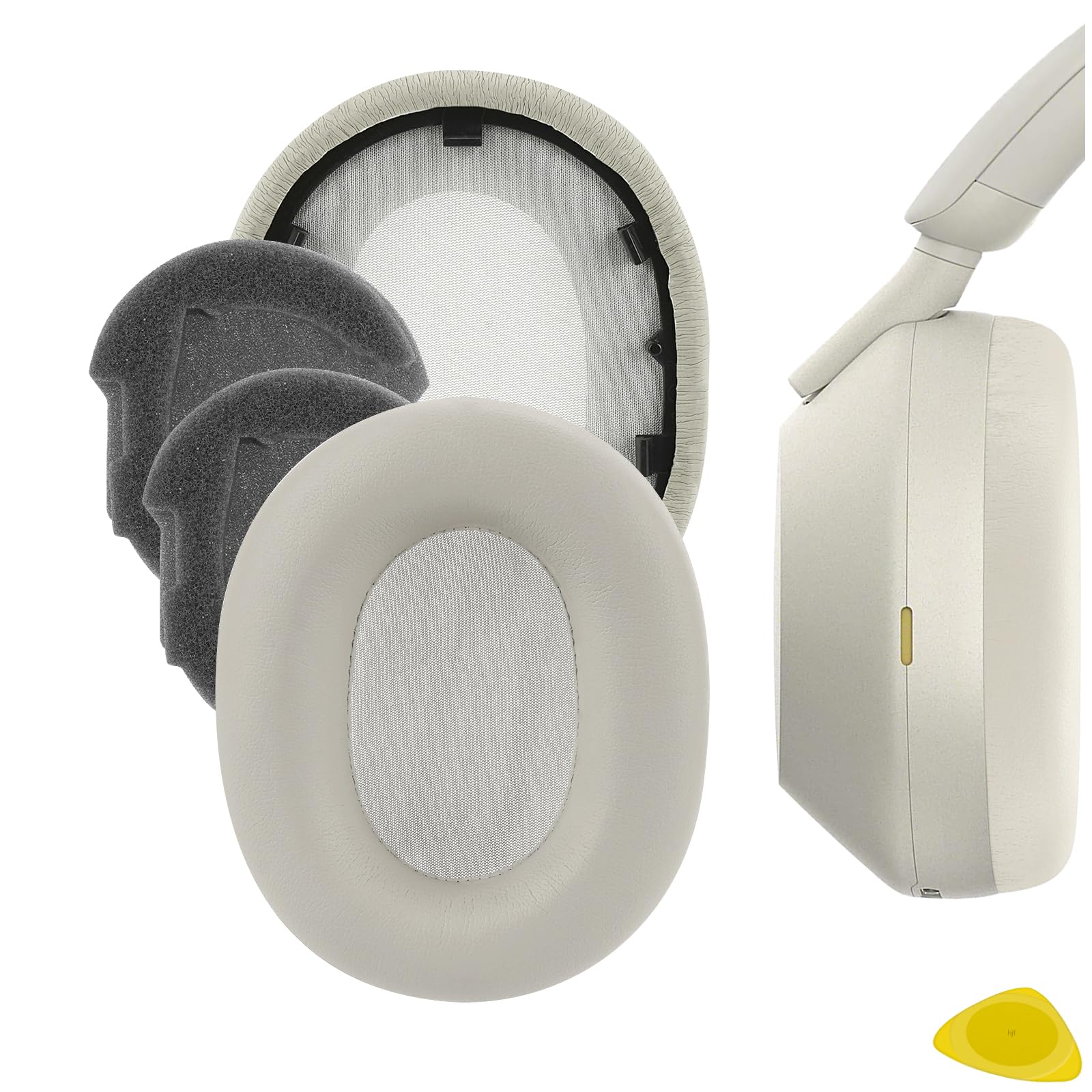 Geekria Ear Pads QuickFit Compatible Pads Compatible with Sony WH1000XM5 Headphones Pads Cups WH-1000XM5, Ear/Ear (Protein Leather/Golden) золотий
Geekria Ear Pads QuickFit Compatible Pads Compatible with Sony WH1000XM5 Headphones Pads Cups WH-1000XM5, Ear/Ear (Protein Leather/Golden) золотий