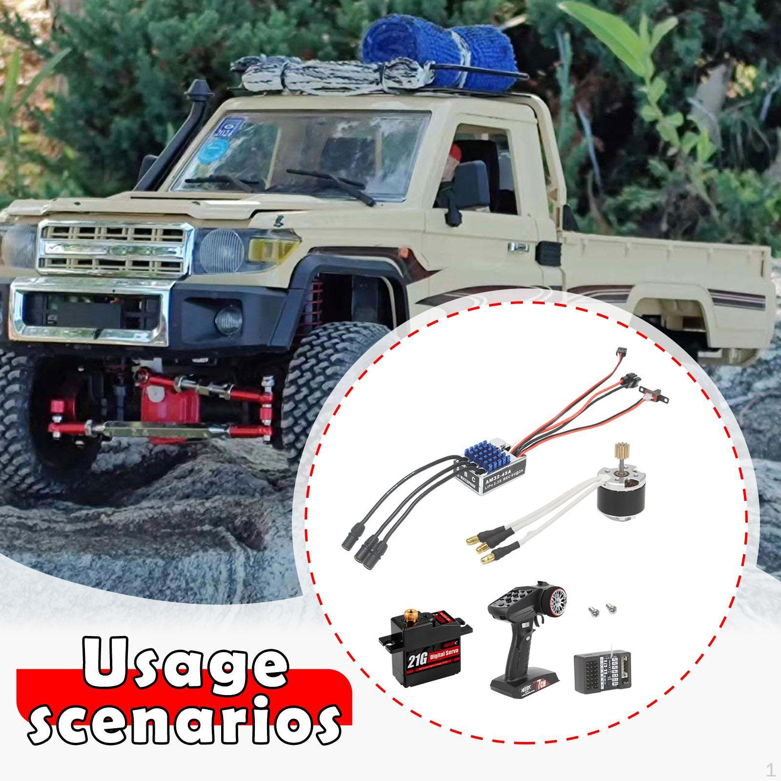 Комплект двигуна з ESC 45A Електронний регулятор швидкості Високопродуктивний Зносостійкий Заміна приймача червоний
Комплект двигуна з ESC 45A Електронний регулятор швидкості Високопродуктивний Зносостійкий Заміна приймача червоний