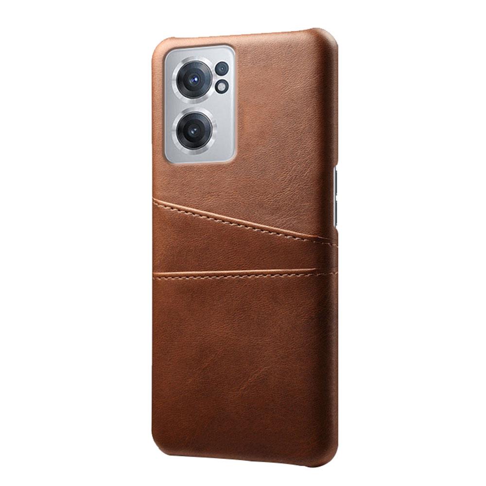 For OnePlus Nord CE 2 5G Phone Case Dual-layer Protection PU Leather Coated Hard PC Cover Two Card Slots Mobile Phone Protector Brown
For OnePlus Nord CE 2 5G Phone Case Dual-layer Protection PU Leather Coated Hard PC Cover Two Card Slots Mobile Phone Protector Brown