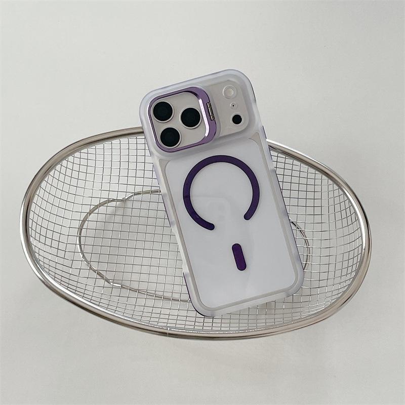 Magnetic Solid Color Lens Folding Bracket Case for iPhone 17/16 Pro Max/15/14 iPhone 14
Magnetic Solid Color Lens Folding Bracket Case for iPhone 17/16 Pro Max/15/14 iPhone 14