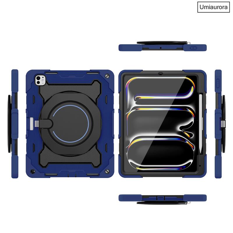 For IPad 10th 11th Gen A16 Air 10.9 Mini 8.3 A17 Pro 11 12.9 13 Inch M5 M4 M3 M2 Heavy Duty Rugged Tablet Case Shockproof Funda IPad Mini7 8.3 inch
For IPad 10th 11th Gen A16 Air 10.9 Mini 8.3 A17 Pro 11 12.9 13 Inch M5 M4 M3 M2 Heavy Duty Rugged Tablet Case Shockproof Funda IPad Mini7 8.3 inch