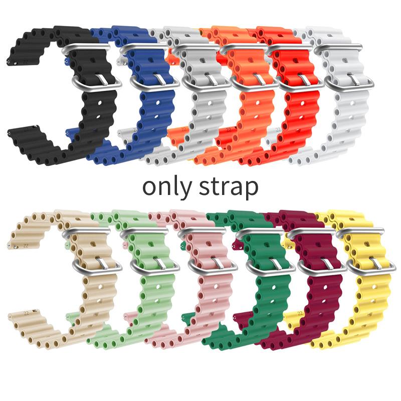 Ремешок Ocean, 20 мм, 22 мм, для Amazfit Gts 3 2 2e 2Mini, силиконовый ремешок для Amazfit Bip 3 3pro gtr 2 2e, ремешок active 2 s3 gtr 4 3 2pro
Ремешок Ocean, 20 мм, 22 мм, для Amazfit Gts 3 2 2e 2Mini, силиконовый ремешок для Amazfit Bip 3 3pro gtr 2 2e, ремешок active 2 s3 gtr 4 3 2pro