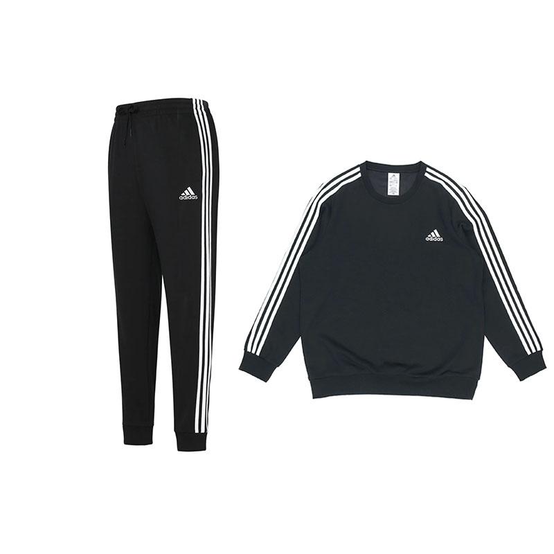 Adidas Logo Print Striped Long Sleeve Crew Neck Pullover Sweatshirt Vintage Sports Pants Set Men Sweatshirt Set Black GK8831+GK9106 XL
Adidas Logo Print Striped Long Sleeve Crew Neck Pullover Sweatshirt Vintage Sports Pants Set Men Sweatshirt Set Black GK8831+GK9106 XL