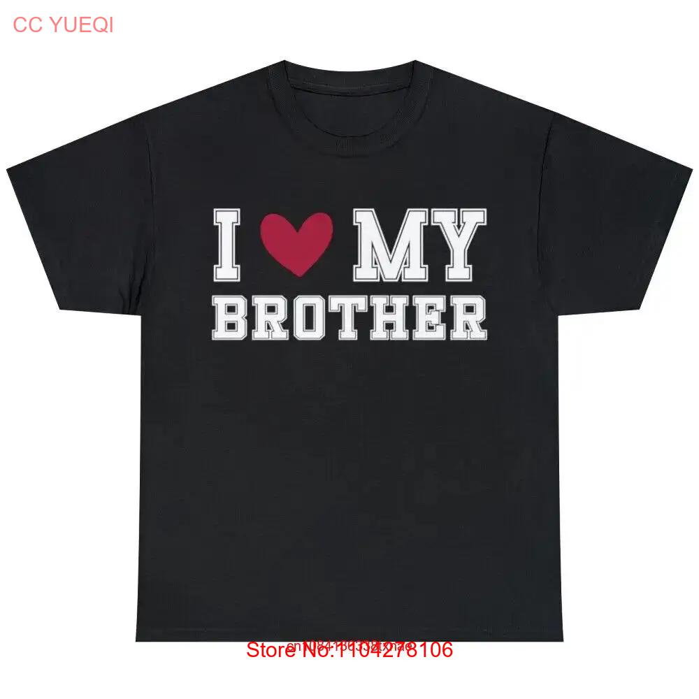 I Love My Brother Funny Sister Saying Humor Birthday T shirt long or short sleeves 5XL різнокольоровий
I Love My Brother Funny Sister Saying Humor Birthday T shirt long or short sleeves 5XL різнокольоровий