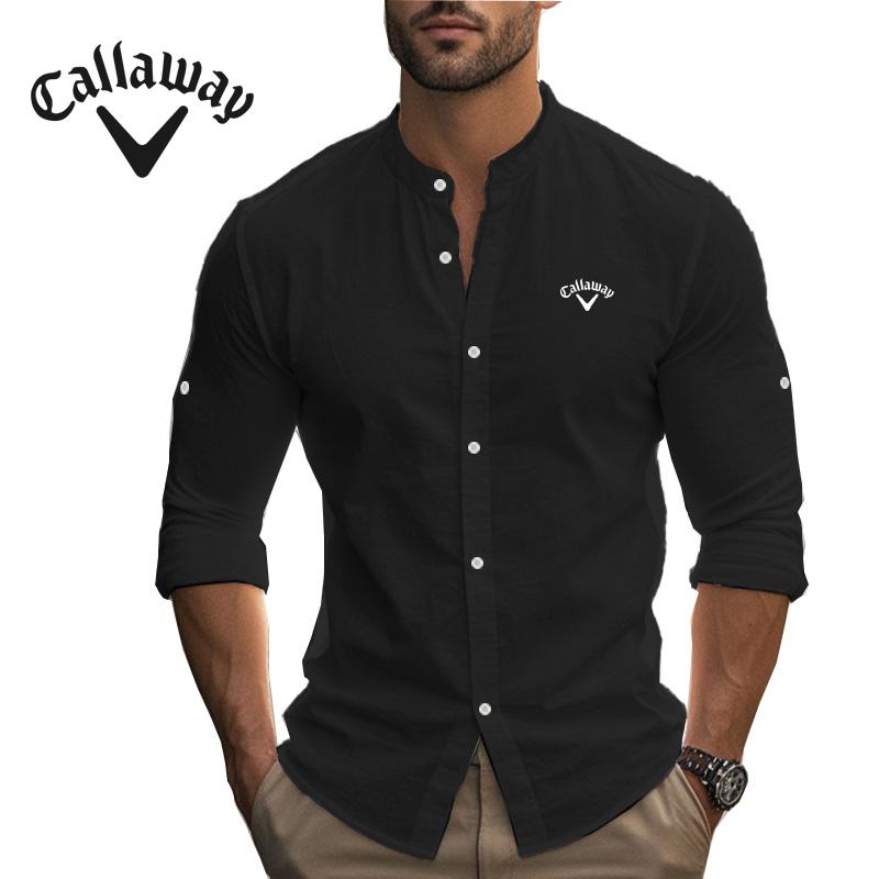 Callaway Embroidery 2024 Осень Мужская рубашка с длинными рукавами и воротником-стойкой большого размера, повседневная рубашка из хлопка S
Callaway Embroidery 2024 Осень Мужская рубашка с длинными рукавами и воротником-стойкой большого размера, повседневная рубашка из хлопка S