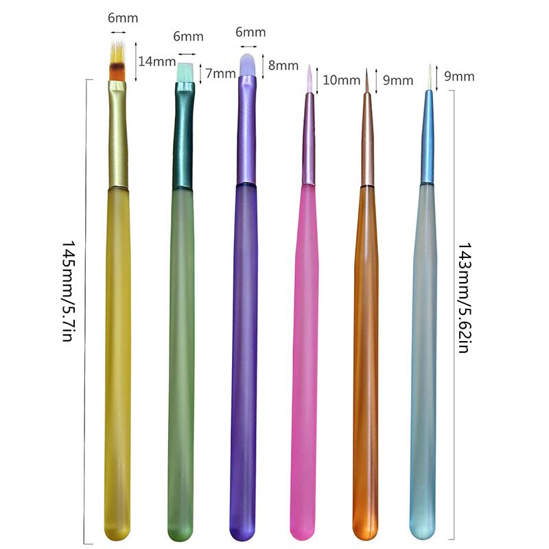 8pcs/Set Dopamine Nail Art Manicure Tools - Acrylic Gel UV Polish Flat Fan Liner Dotting Pen Carving Tip Painting Brush
8pcs/Set Dopamine Nail Art Manicure Tools - Acrylic Gel UV Polish Flat Fan Liner Dotting Pen Carving Tip Painting Brush
