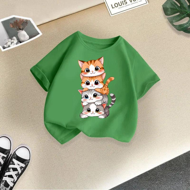 2-13 лет Детская футболка с принтом кошки Детская одежда 100% хлопок Футболка Топы Футболка Мальчики Девочки Детская футболка 4T(110cm)
2-13 лет Детская футболка с принтом кошки Детская одежда 100% хлопок Футболка Топы Футболка Мальчики Девочки Детская футболка 4T(110cm)