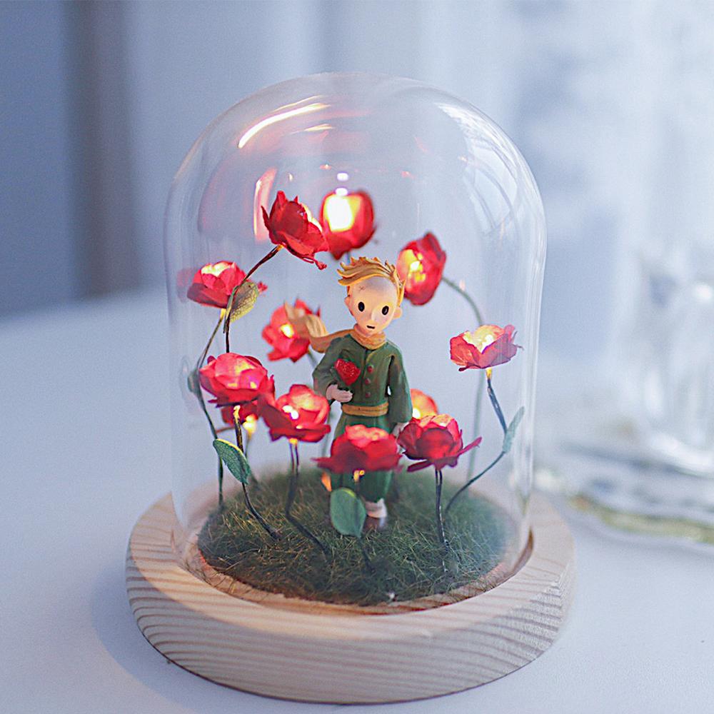Lucky Clover ручной работы Маленький принц и куст роз, ночник, украшение «сделай сам», светодиодный домашний декор, подарок на день рождения для друзей, семьи
Lucky Clover ручной работы Маленький принц и куст роз, ночник, украшение «сделай сам», светодиодный домашний декор, подарок на день рождения для друзей, семьи