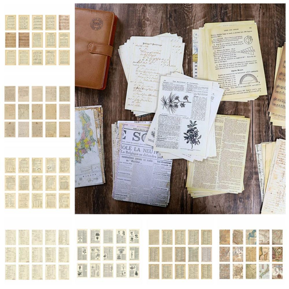 Light Paper Vintage Old Page Craft Paper Scrapbooking DIY Scrapbooking Material Label Stationery G
Light Paper Vintage Old Page Craft Paper Scrapbooking DIY Scrapbooking Material Label Stationery G