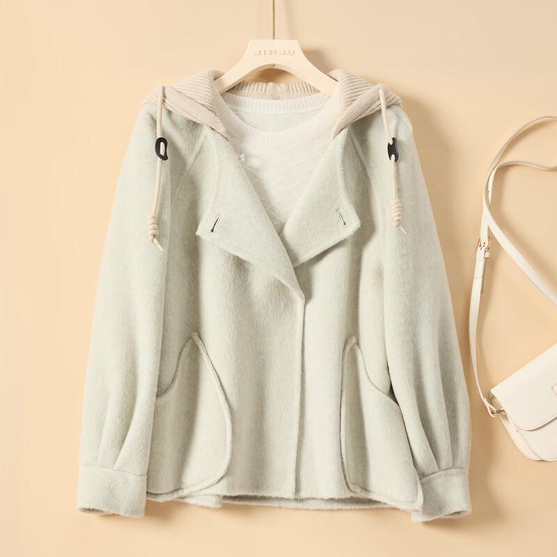 Women s Hooded Short Wool Blend Coat S
Women s Hooded Short Wool Blend Coat S