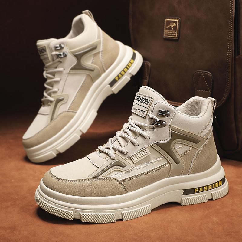 Мужские осенние новые модные кроссовки на толстой подошве, повседневные рабочие ботинки со шнуровкой, трендовые мужские универсальные короткие ботинки на платформе 43 хаки
Мужские осенние новые модные кроссовки на толстой подошве, повседневные рабочие ботинки со шнуровкой, трендовые мужские универсальные короткие ботинки на платформе 43 хаки