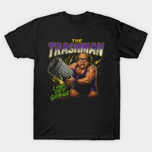 Men Black Print T-shirt The Trashman Vintage Wrestling No-Cut Transfer Paper Print Cotton Tshirt 2XL чорний
Men Black Print T-shirt The Trashman Vintage Wrestling No-Cut Transfer Paper Print Cotton Tshirt 2XL чорний