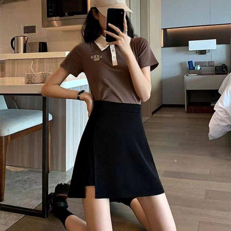 Plus Size Irregular Black Slit Midi Skirt - Spring/Autumn 2024, High Waist, Slimming A-line Design. L чёрный
Plus Size Irregular Black Slit Midi Skirt - Spring/Autumn 2024, High Waist, Slimming A-line Design. L чёрный