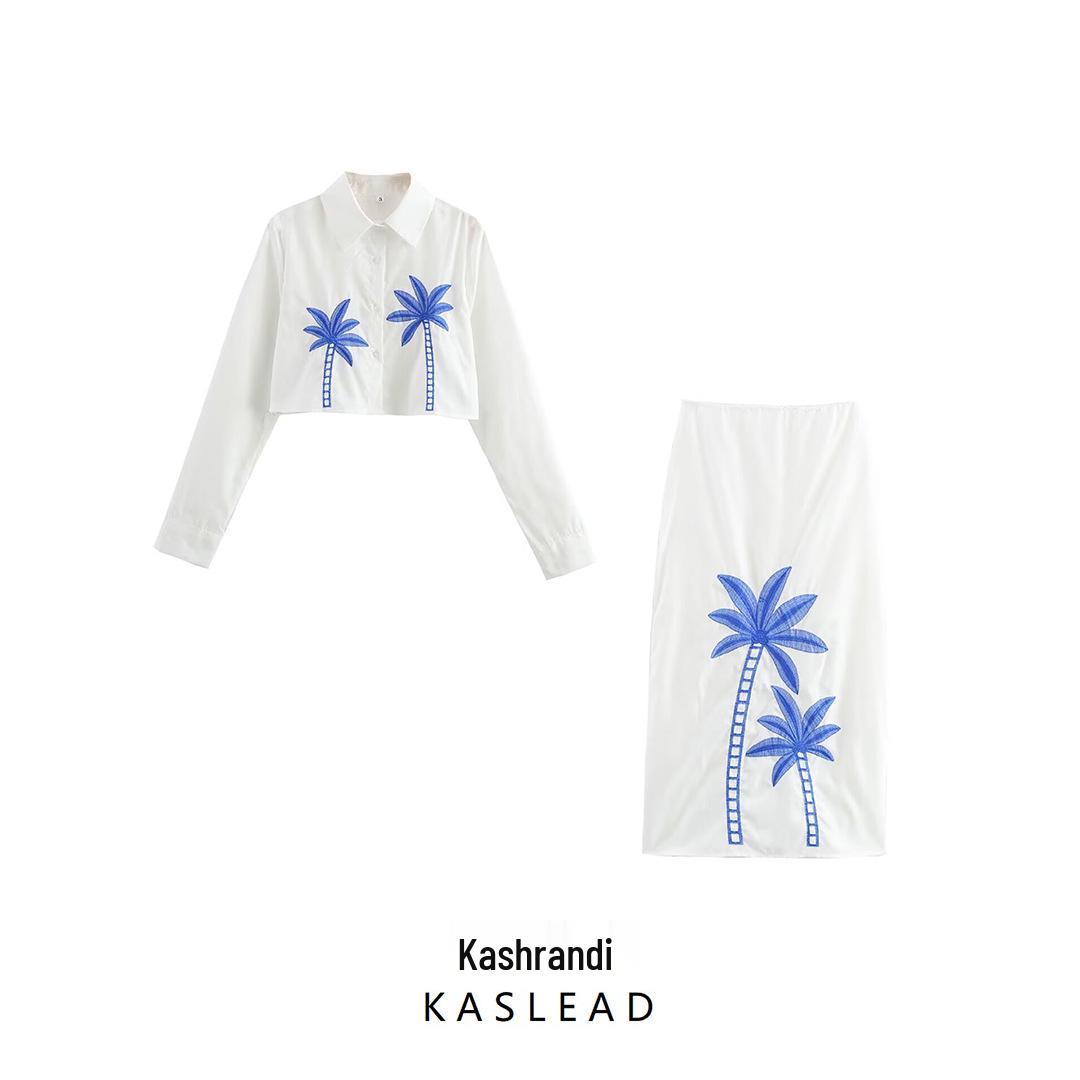 Spring 2025 Women s European & American Style Embroidered Shirt & Skirt Set Extra Small
Spring 2025 Women s European & American Style Embroidered Shirt & Skirt Set Extra Small