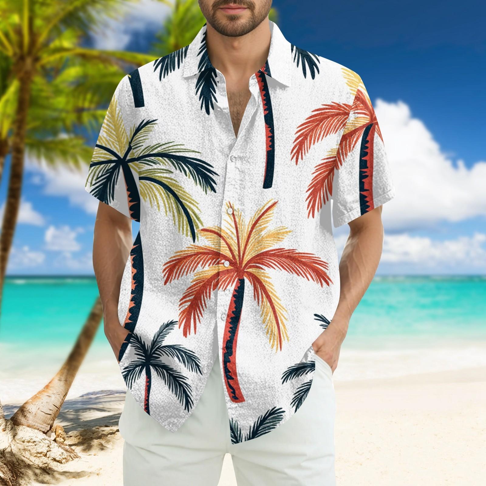 Мужская модная свободная гавайская принтованная пляжная рубашка с коротким рукавом S шафрановый
Мужская модная свободная гавайская принтованная пляжная рубашка с коротким рукавом S шафрановый