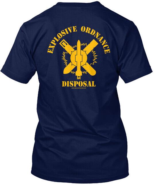 Eod Logo Bomb Disposal Explosive Ordnance TShirt Made in USA Size S to 5XL Unisex T-Shirt XXL
Eod Logo Bomb Disposal Explosive Ordnance TShirt Made in USA Size S to 5XL Unisex T-Shirt XXL