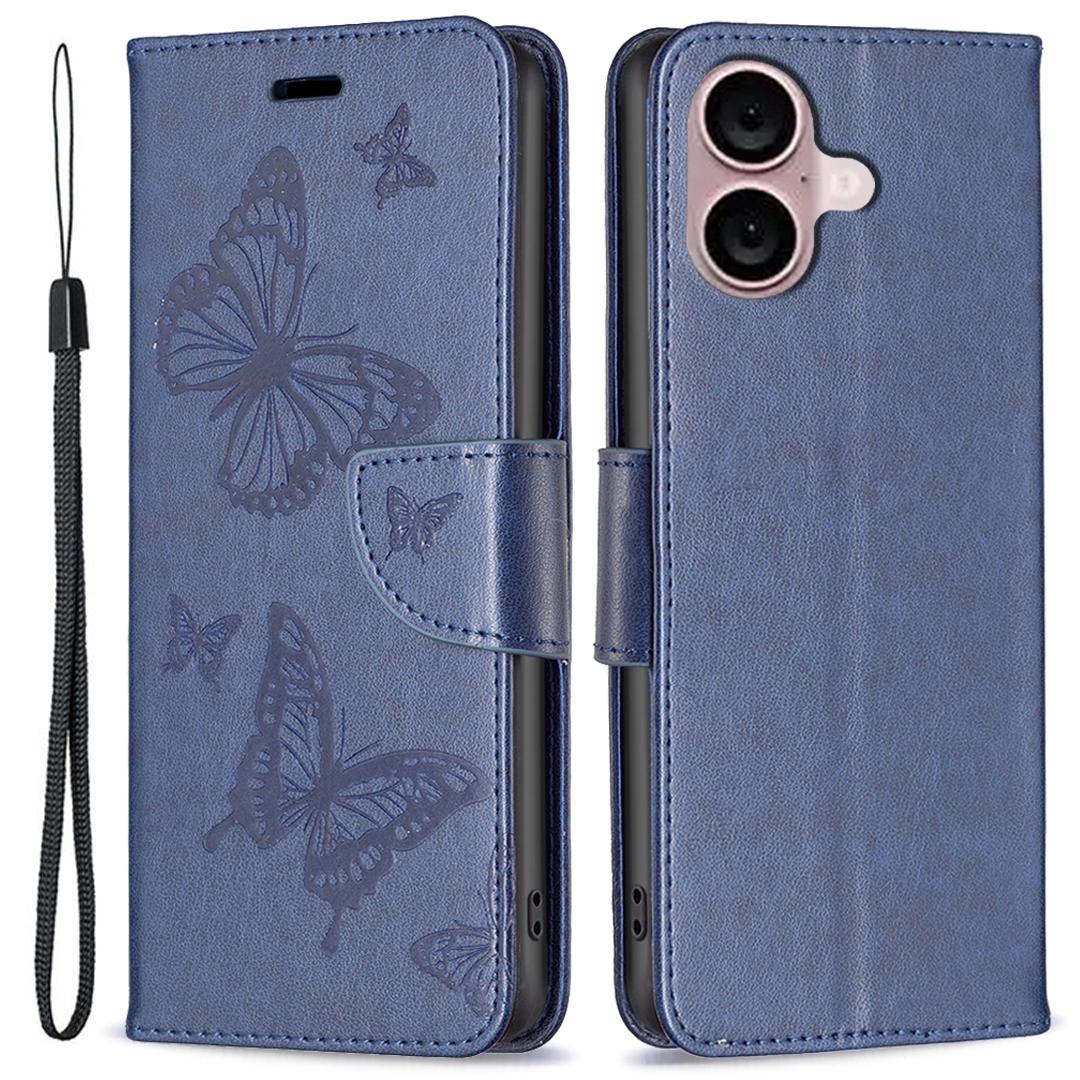 For iPhone 16 Plus Anti-Scratch Phone Stand Case Wallet Leather Phone Cover Dark Blue
For iPhone 16 Plus Anti-Scratch Phone Stand Case Wallet Leather Phone Cover Dark Blue