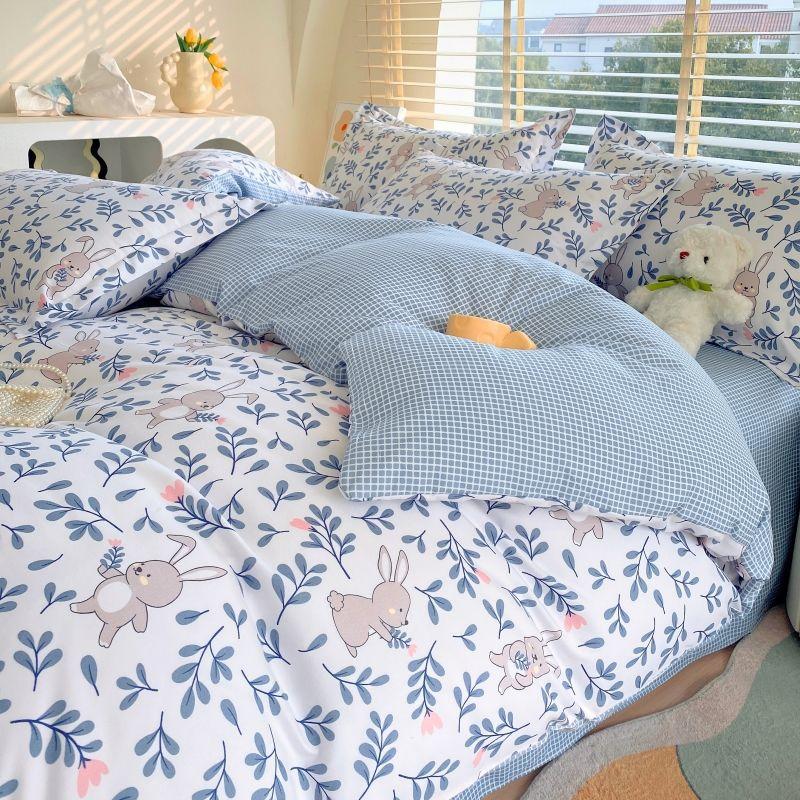 Утолщенный комплект из четырех предметов из чистого абразивного материала, односпальная и двуспальная простыня из приятного для кожи твила, пододеяльник, комплект из трех предметов для спальни, постельное белье 1.2m bed
Утолщенный комплект из четырех предметов из чистого абразивного материала, односпальная и двуспальная простыня из приятного для кожи твила, пододеяльник, комплект из трех предметов для спальни, постельное белье 1.2m bed