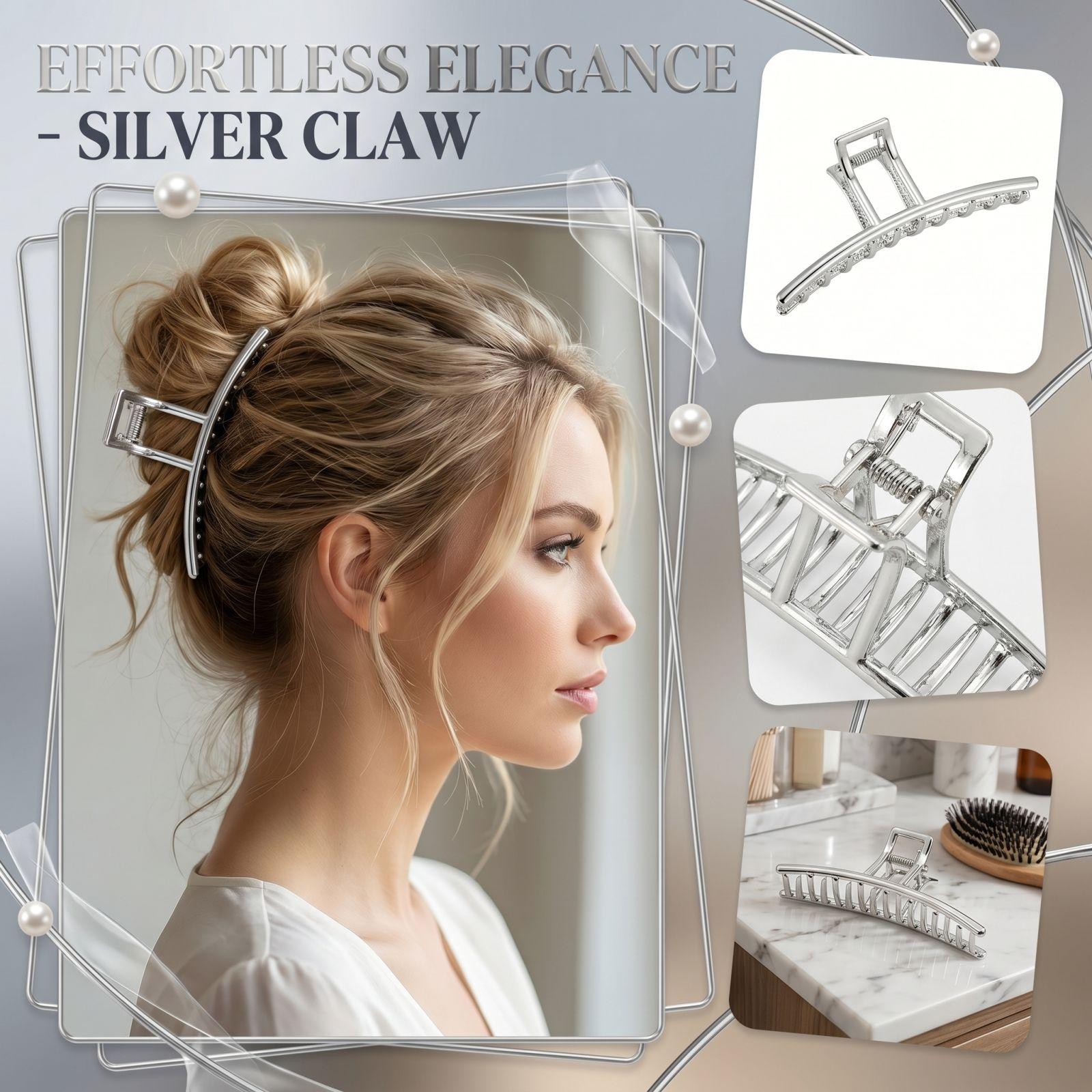 Metal Hair Clip Large Jaw Clip Hair Claw Clamp Hairpin Strong Grip Durable Hair Accessory for Daily Use and Styling one size білий
Metal Hair Clip Large Jaw Clip Hair Claw Clamp Hairpin Strong Grip Durable Hair Accessory for Daily Use and Styling one size білий