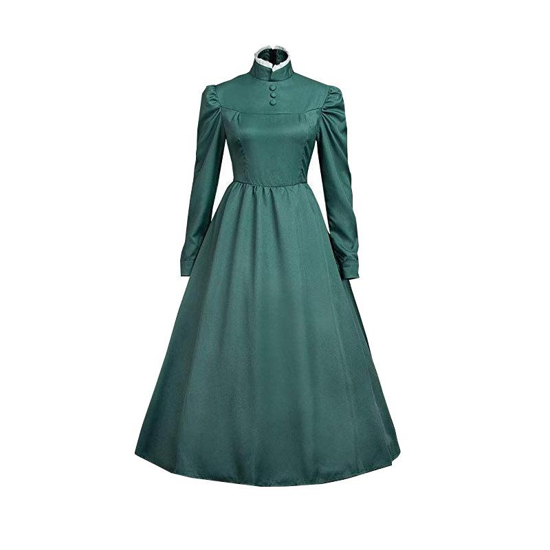 Moving Howls Castle Sophie Cos Suit Women Long Sleeve Dress Cosplay Costume Green,S
Moving Howls Castle Sophie Cos Suit Women Long Sleeve Dress Cosplay Costume Green,S