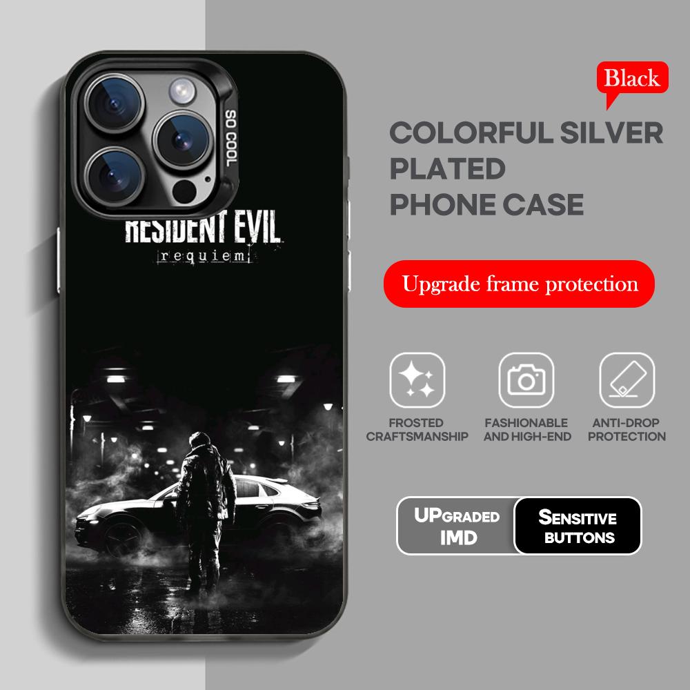 новый чехол для телефона Resident Evil Requiem черный IMD Цветной Серебристый Подходящий чехол для iPhone 17 16 e 15 14 13 12 11 Pro Max iPhone 14 Plus
новый чехол для телефона Resident Evil Requiem черный IMD Цветной Серебристый Подходящий чехол для iPhone 17 16 e 15 14 13 12 11 Pro Max iPhone 14 Plus